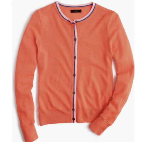 J Crew Sweaters J Crew Tippi Cardigan Sweater Medium Orange